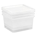 Plastic Rectangle Storage Basket - 7.7x6.5x5.9"