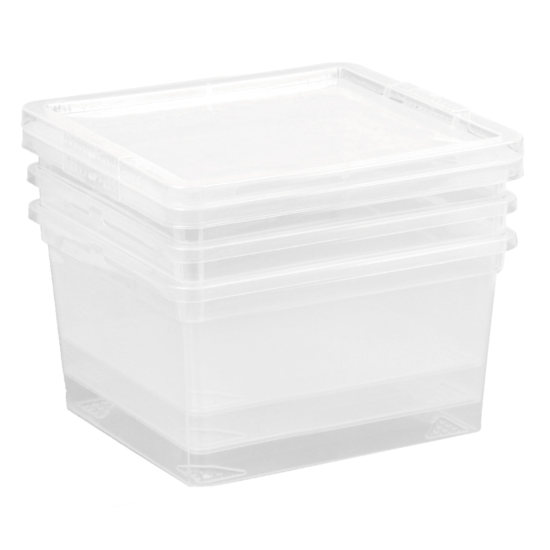 Plastic Rectangle Storage Basket - 7.7x6.5x5.9"