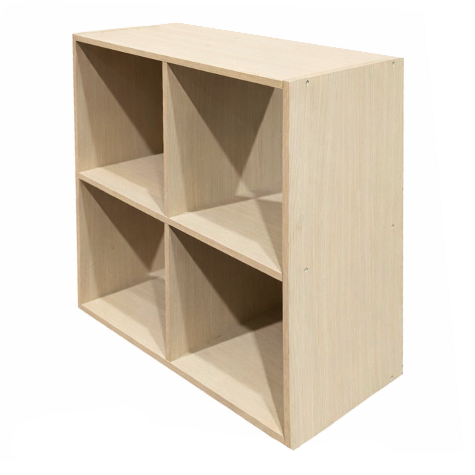 Faux Wood Storage Basket - Natural, 24.0x11.6x24.0"