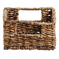 Abaca Rectangle Storage Basket - Brown, 9.0x7.0x4.5"