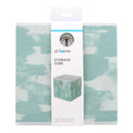 Fabric Storage Basket - Green, 10.6x10.6x10.6"