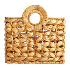 Wicker Rectangle Storage Basket - Neutral, 15.0x10.0x8.0"