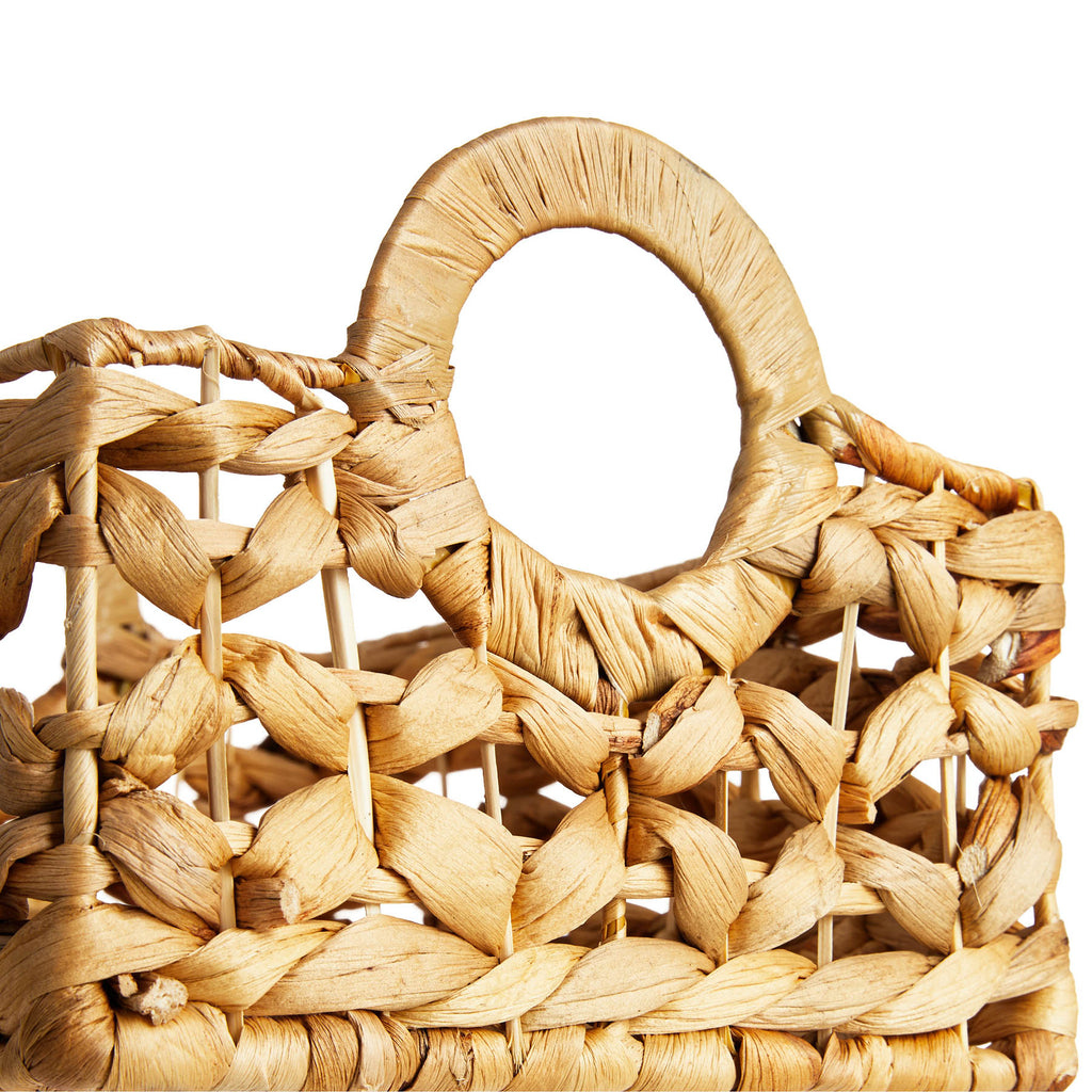 Wicker Rectangle Storage Basket - Neutral, 11.0x9.0x5.0"