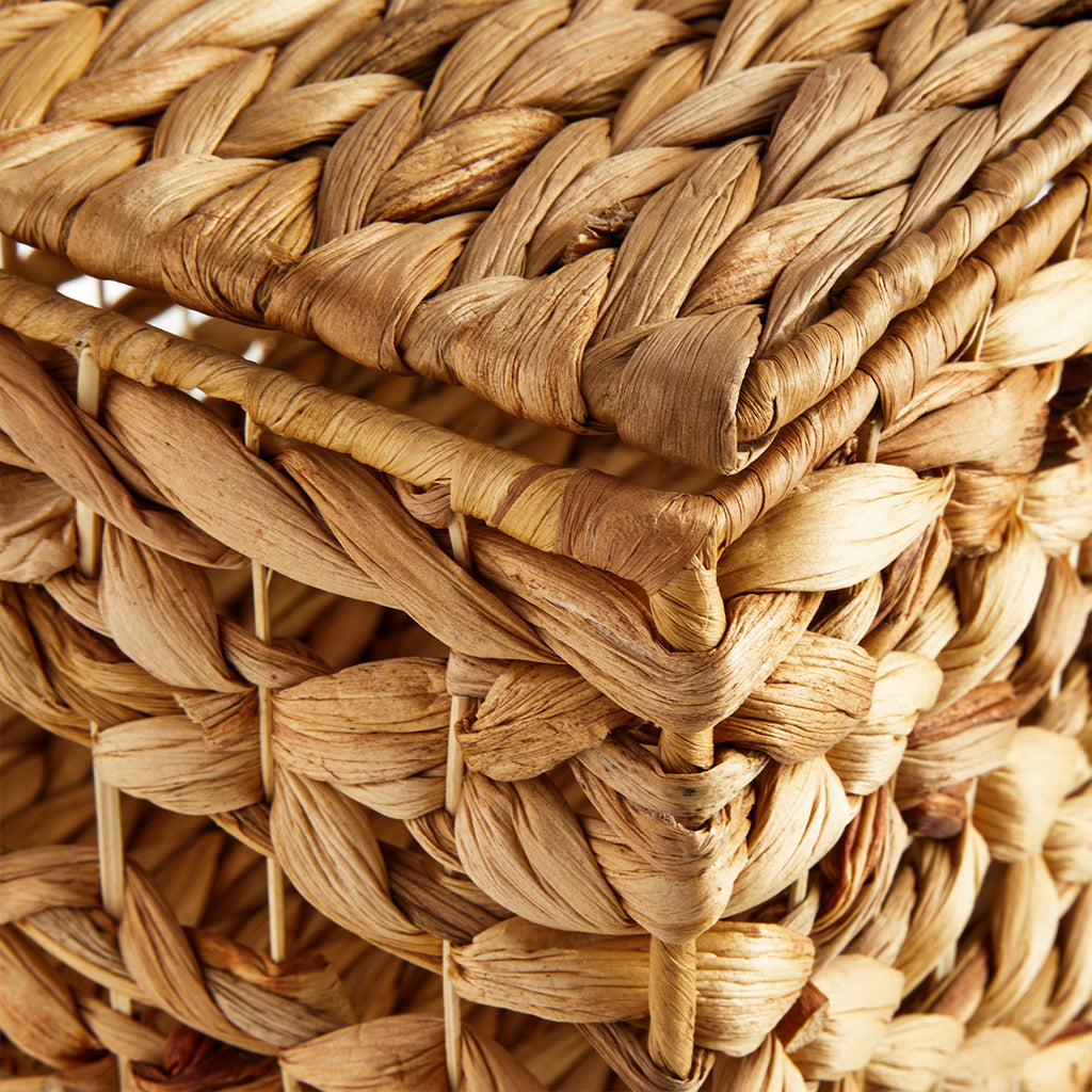 Wicker Rectangle Storage Basket - Neutral, 17.0x12.0x9.5"