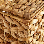 Wicker Rectangle Storage Basket - Neutral, 17.0x12.0x9.5"
