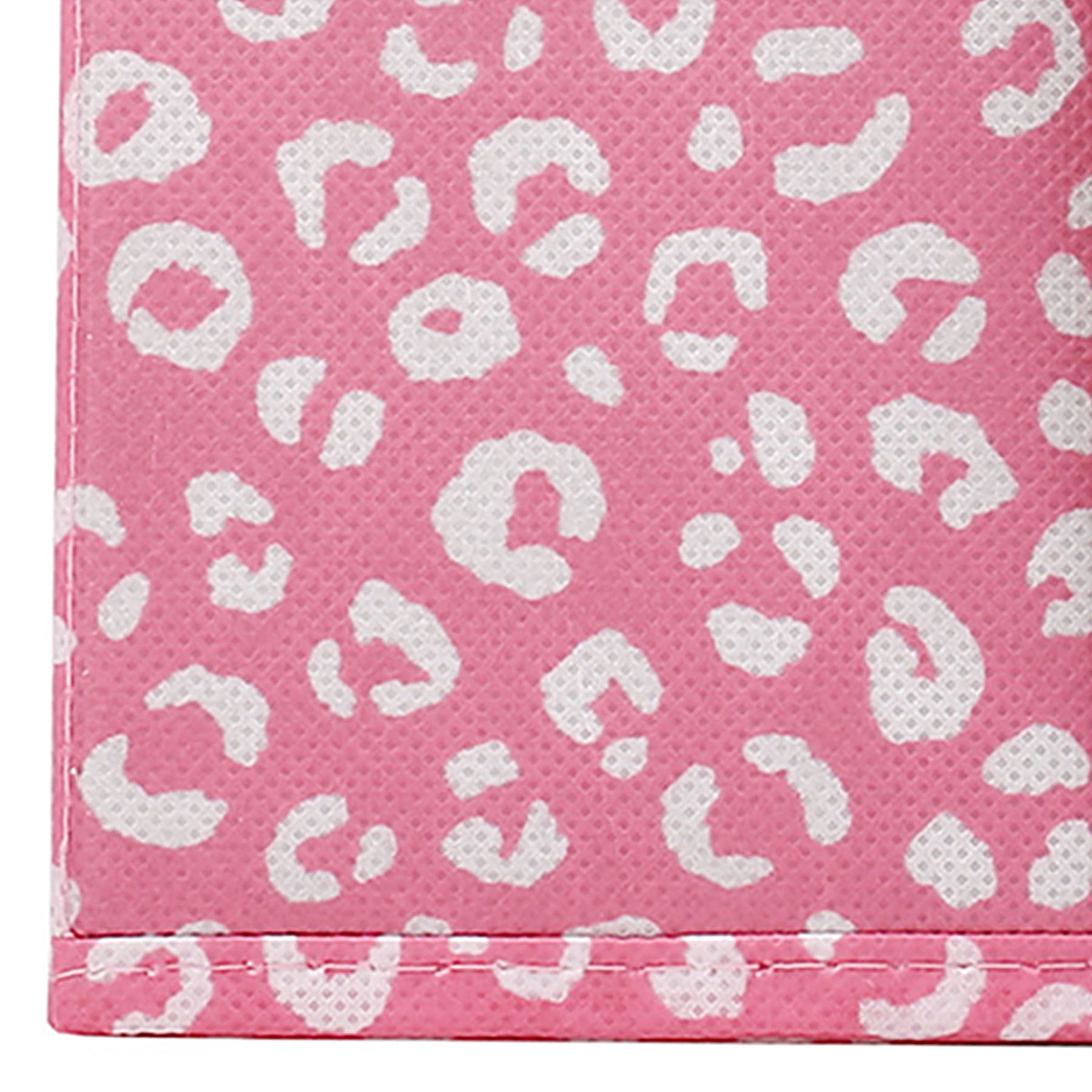 Fabric Storage Basket - Pink, 10.6x10.6x10.6"