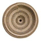 Seagrass Round Storage Basket - Multi, 19.8x19.7x24.9"