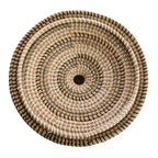 Seagrass Round Storage Basket - Multi, 17.0x17.0x23.4"