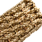 Seagrass Rectangle Storage Basket - Natural, 9.1x7.1x4.5"