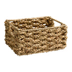 Seagrass Rectangle Storage Basket - Natural, 9.1x7.1x4.5"