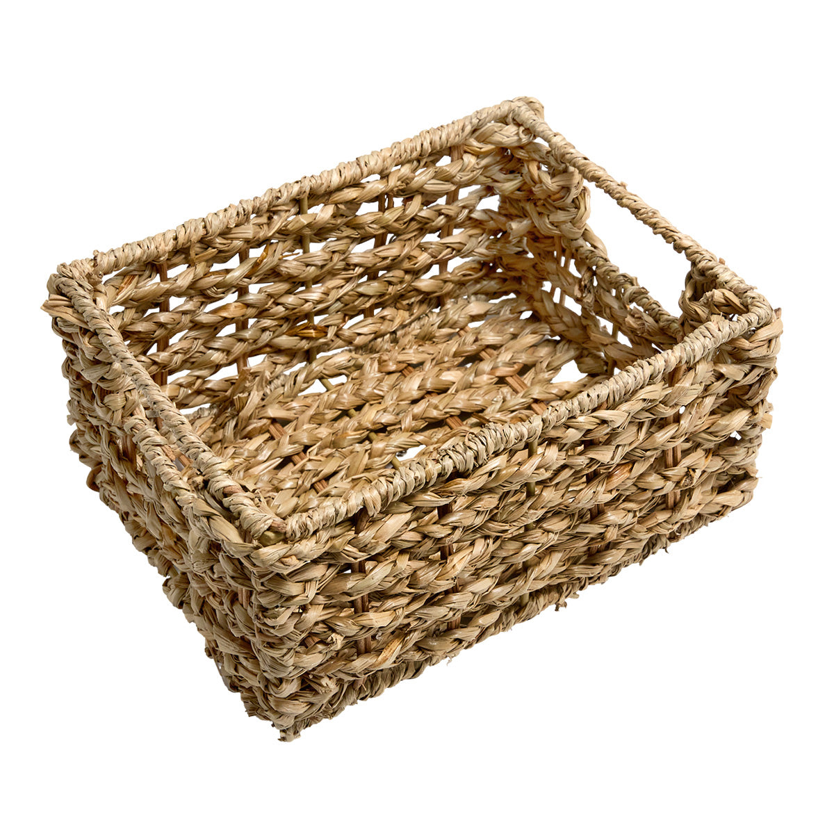 Seagrass Rectangle Storage Basket - Natural, 9.1x7.1x4.5"