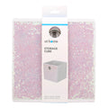 Fabric Storage Basket - Metallic, 10.6x10.6x10.6"