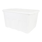 Plastic Storage Basket - White, 22.0x16.7x12.2"